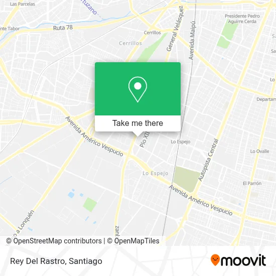 Rey Del Rastro map