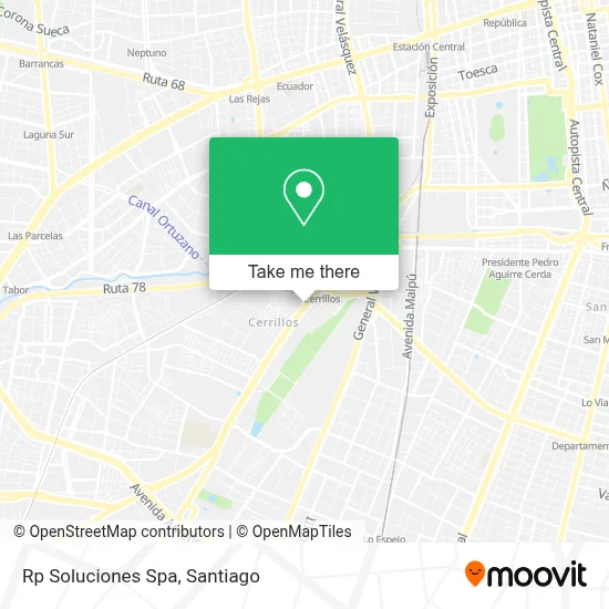 Rp Soluciones Spa map