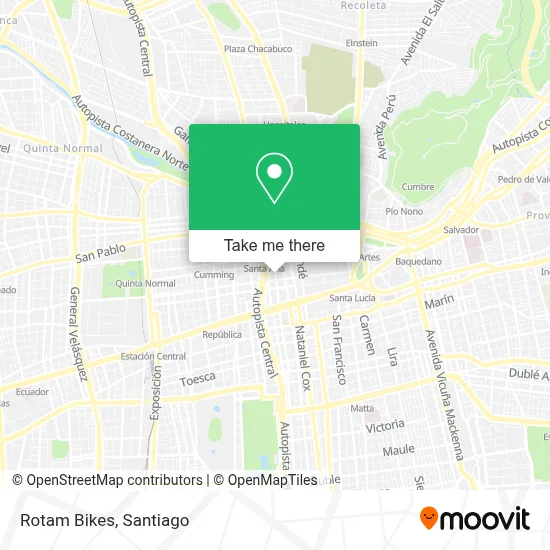 Rotam Bikes map