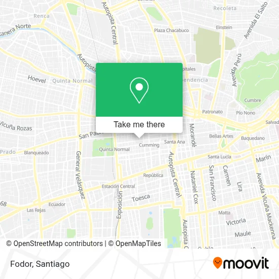 Fodor map
