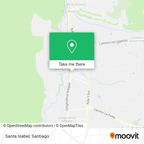 Santa Isabel map