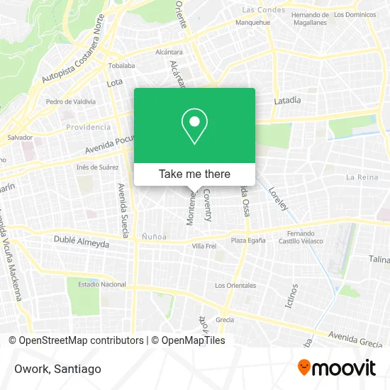Owork map