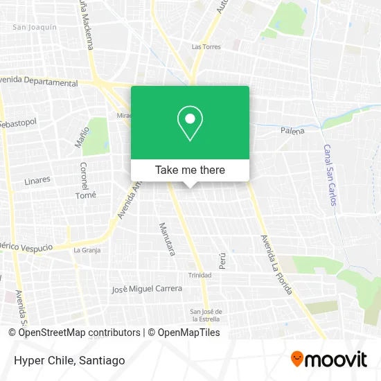 Hyper Chile map
