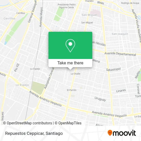 Repuestos Ceppicar map