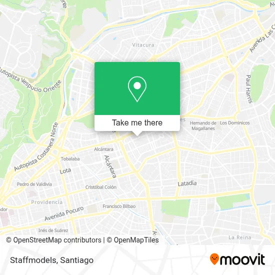 Staffmodels map