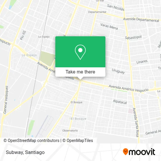 Subway map