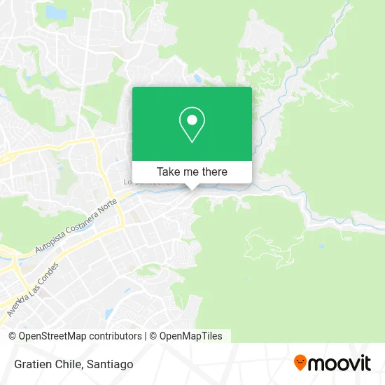 Gratien Chile map