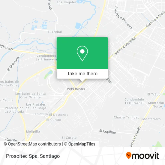 Prosoltec Spa map