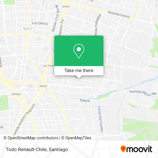 Todo Renault-Chile map