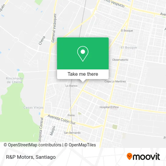 R&P Motors map
