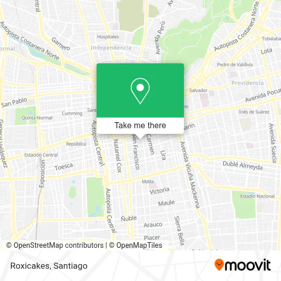 Roxicakes map