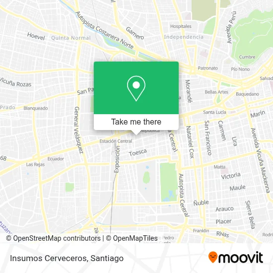 Insumos Cerveceros map