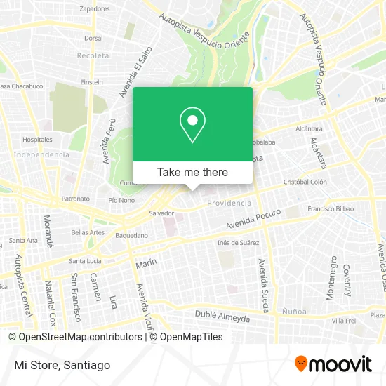 Mi Store map