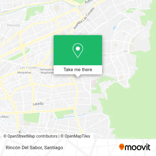 Rincón Del Sabor map