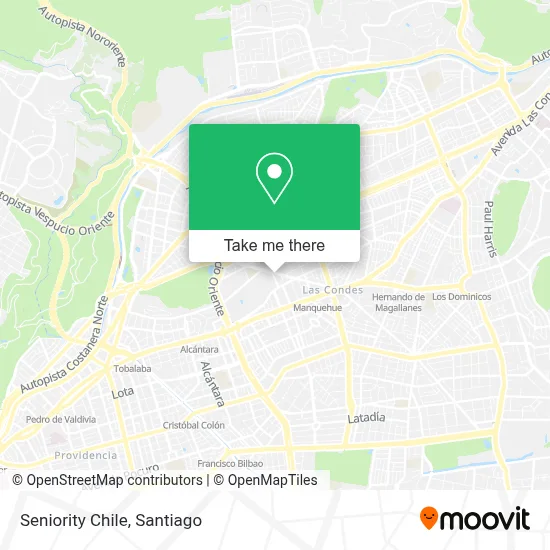 Seniority Chile map