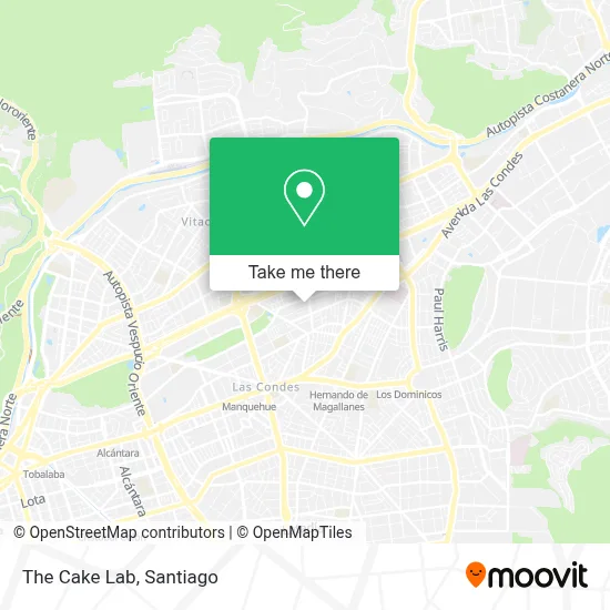 The Cake Lab map