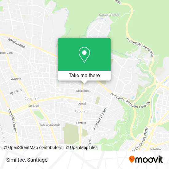 Similtec map