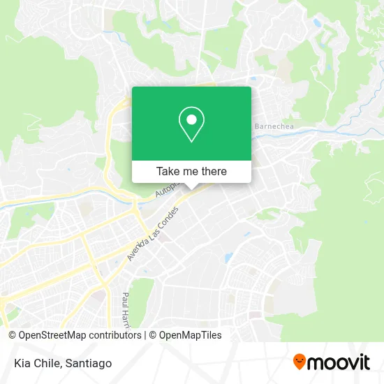 Kia Chile map