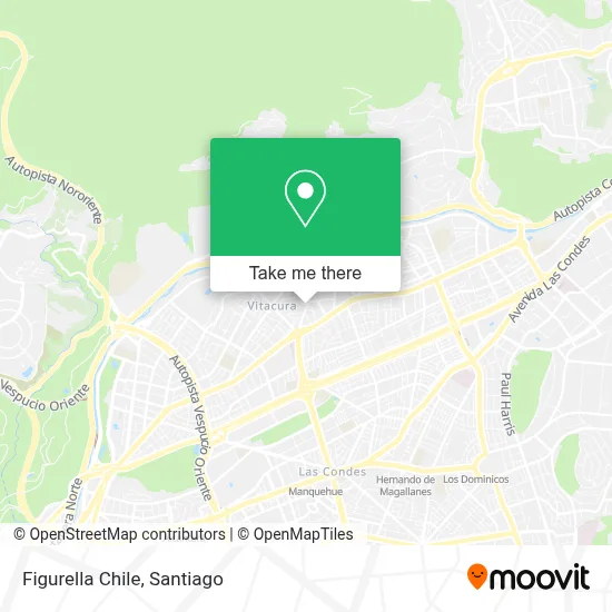 Figurella Chile map