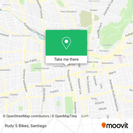 Rudy´S Bikes map