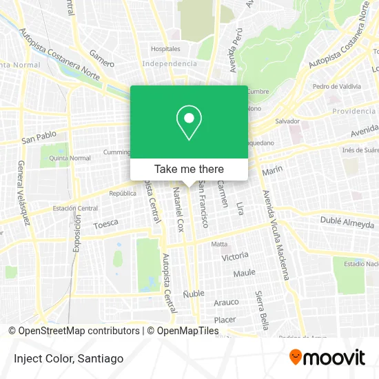 Inject Color map