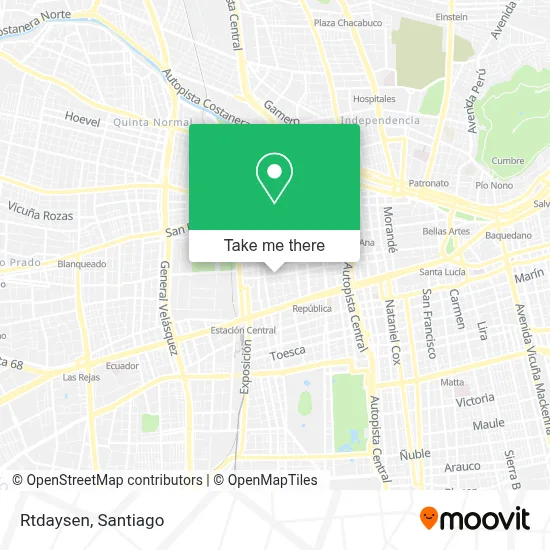 Rtdaysen map