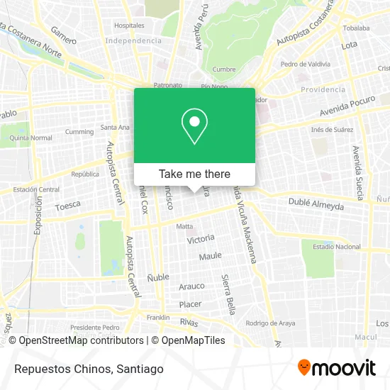 Repuestos Chinos map