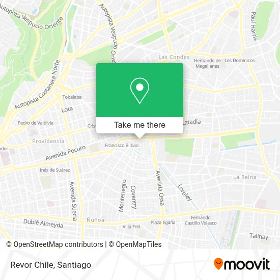 Revor Chile map