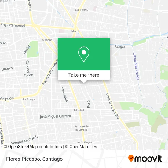 Flores Picasso map