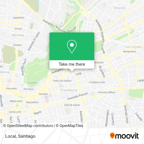 Local map