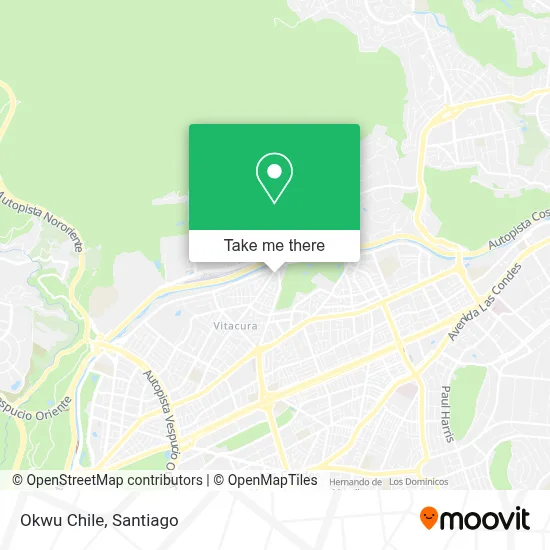 Okwu Chile map