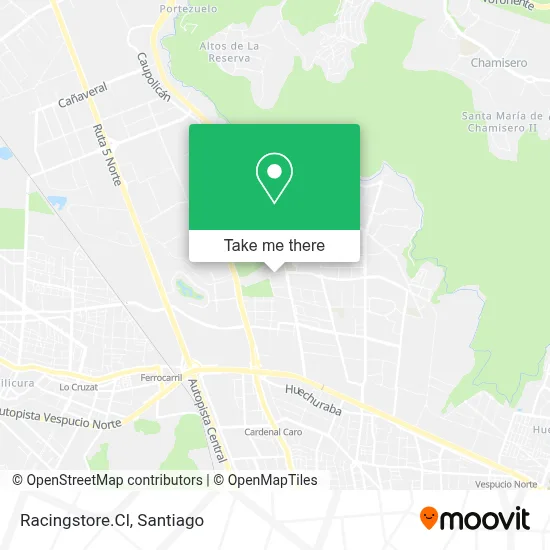 Racingstore.Cl map