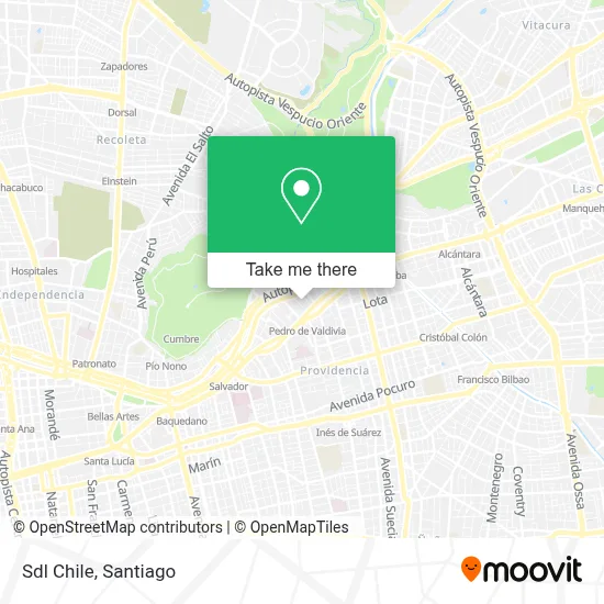 Sdl Chile map