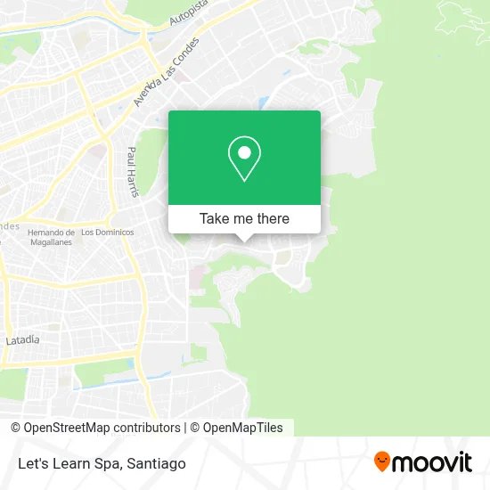 Let's Learn Spa map