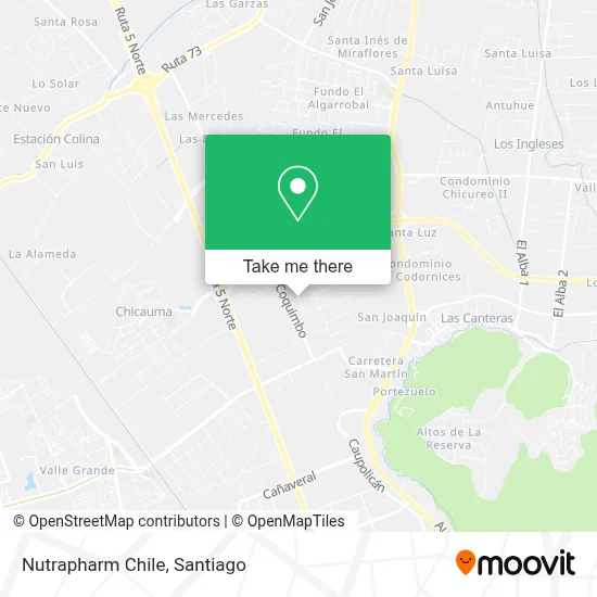 Nutrapharm Chile map