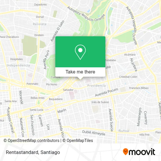 Rentastandard map