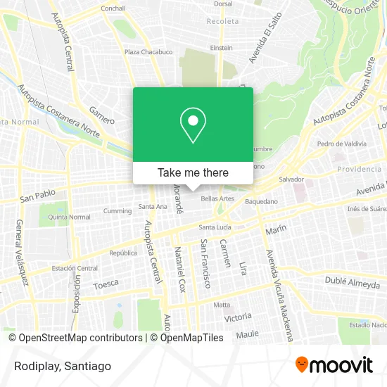 Rodiplay map