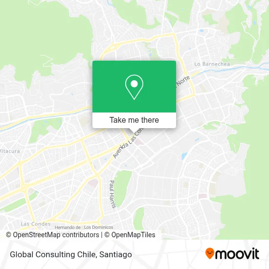 Global Consulting Chile map