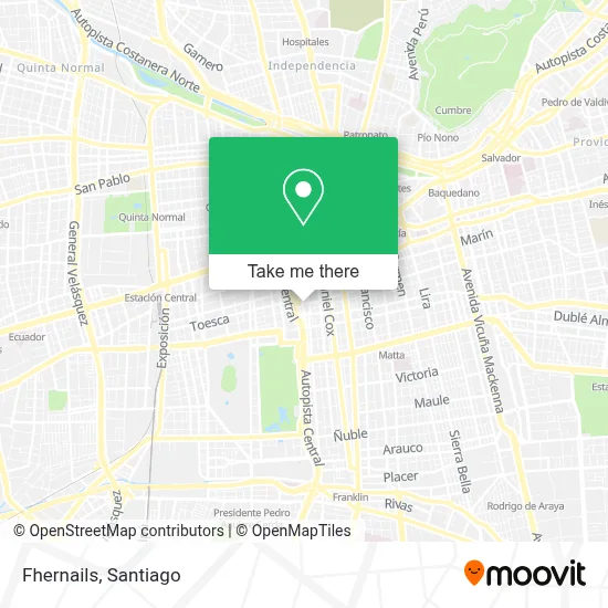 Fhernails map