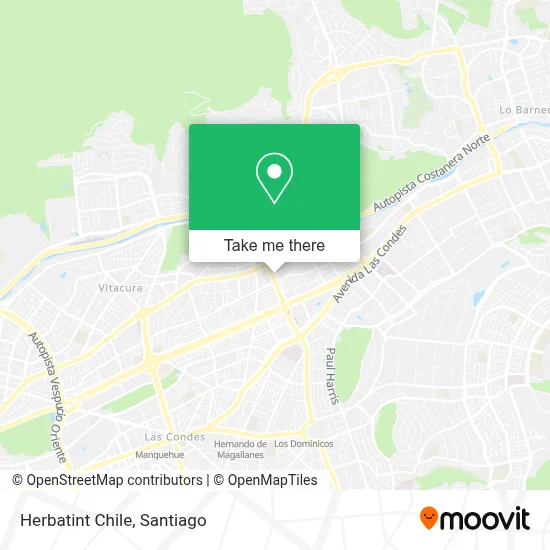 Herbatint Chile map