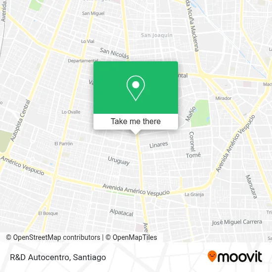 R&D Autocentro map