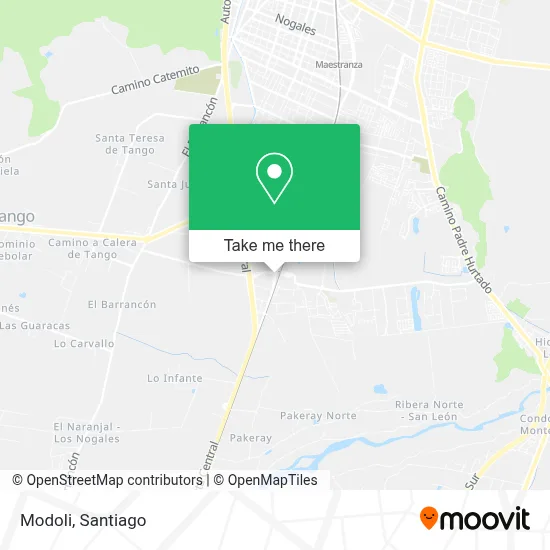 Modoli map