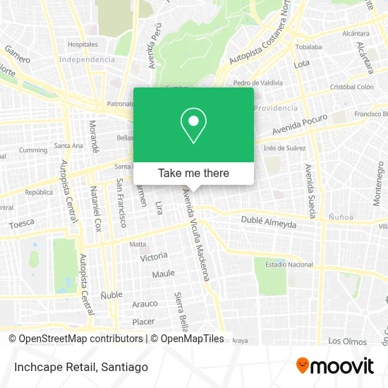 Inchcape Retail map