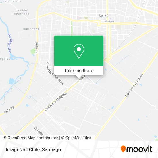 Imagi Nail Chile map