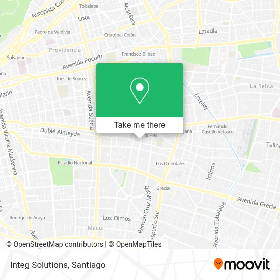 Integ Solutions map