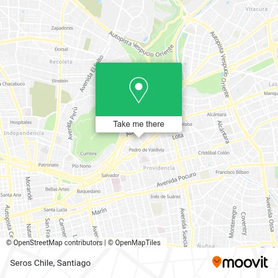 Seros Chile map