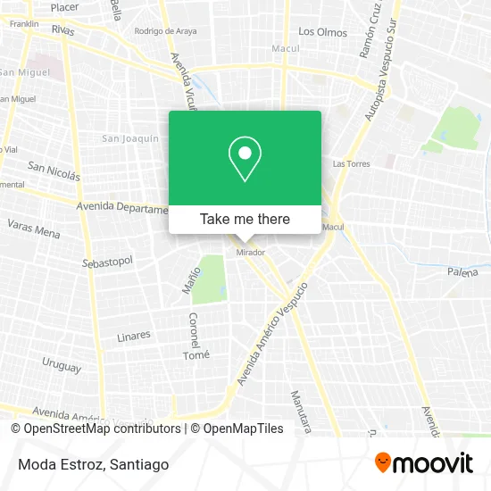 Moda Estroz map