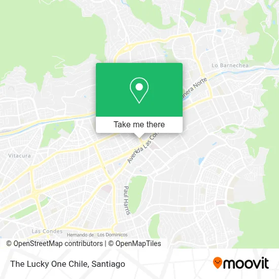 The Lucky One Chile map