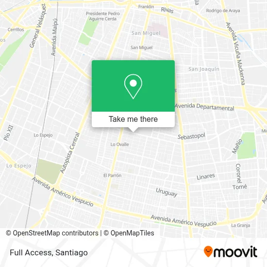 Full Access map