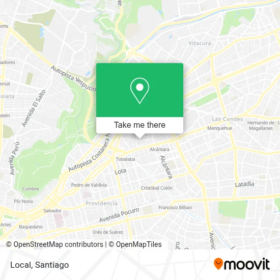 Local map